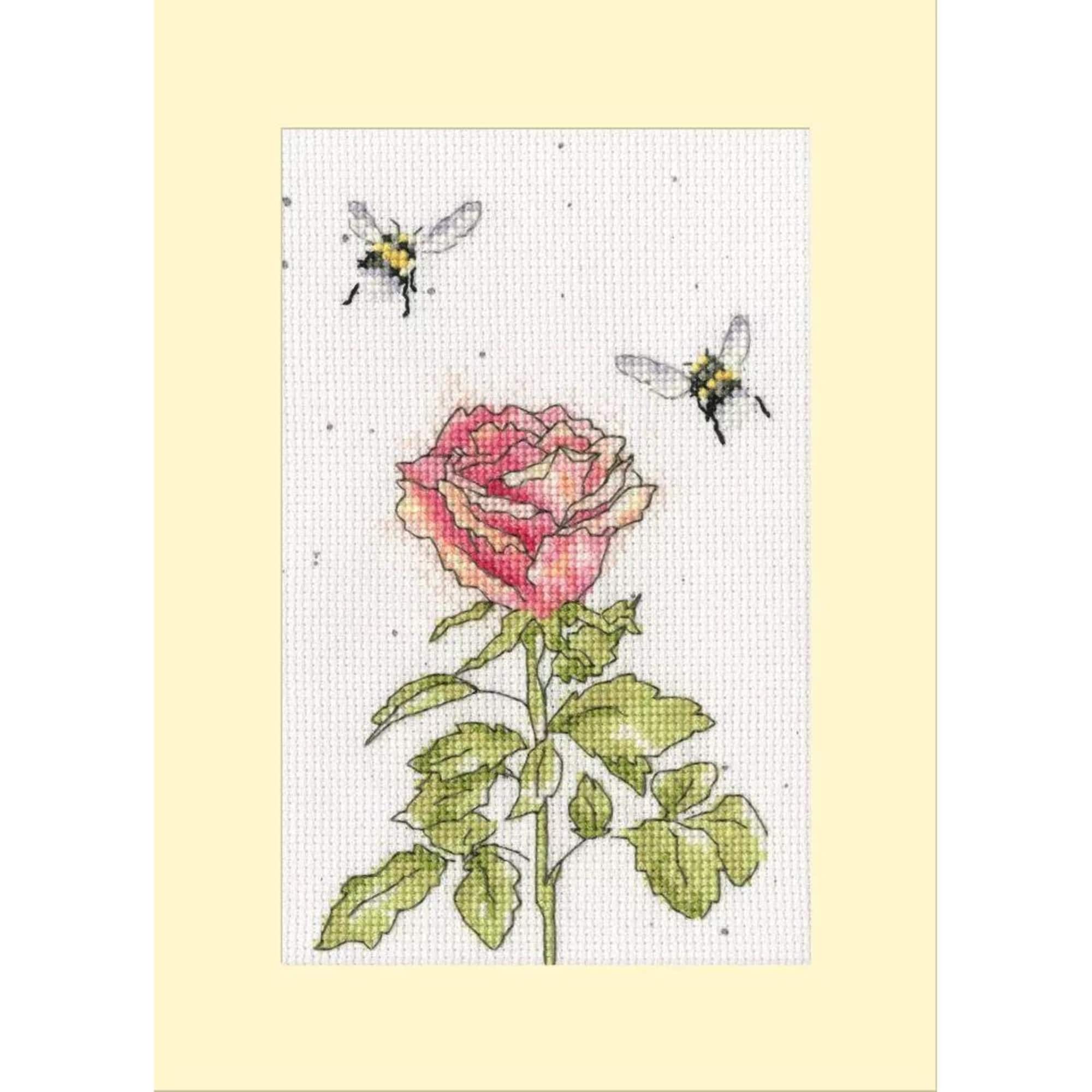 Bothy Threads Bee Mine Forever Thread Pack Counted Cross Stitch Kit
